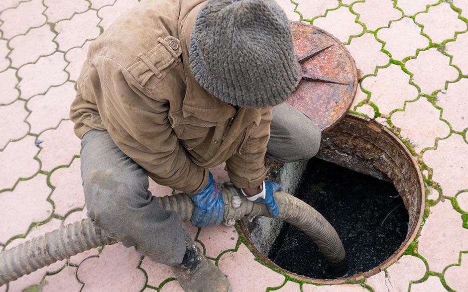 canalisation eaux usées bouchée Herblay