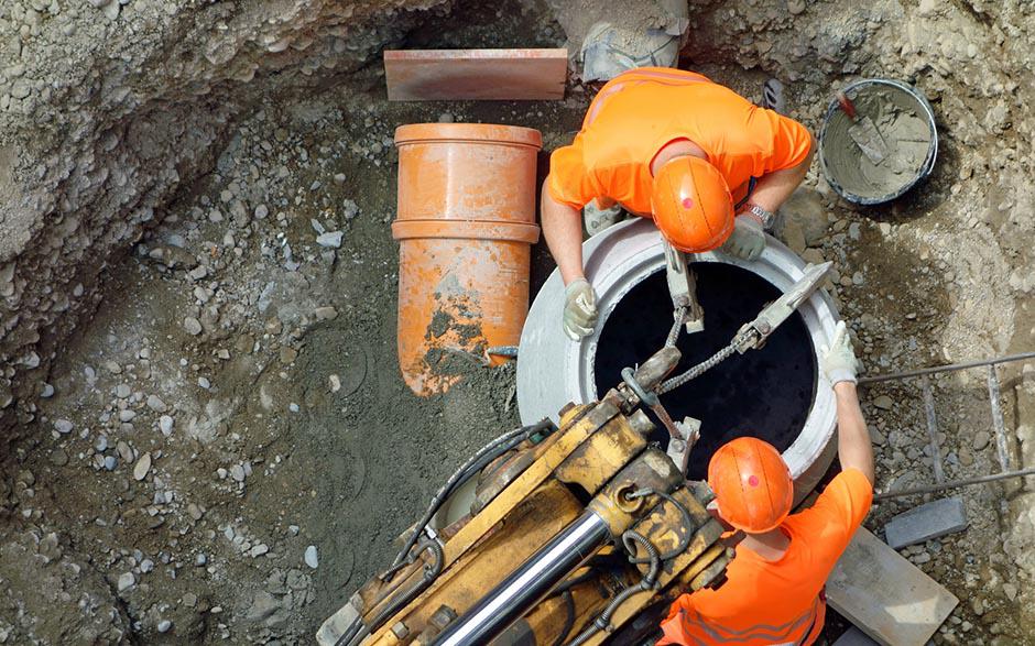 canalisation eaux usées bouchée Herblay